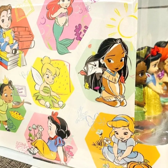 NEW Disney Parks Animators Littles Princess Figures Princess Playset Toy Set - Picture 6 of 7